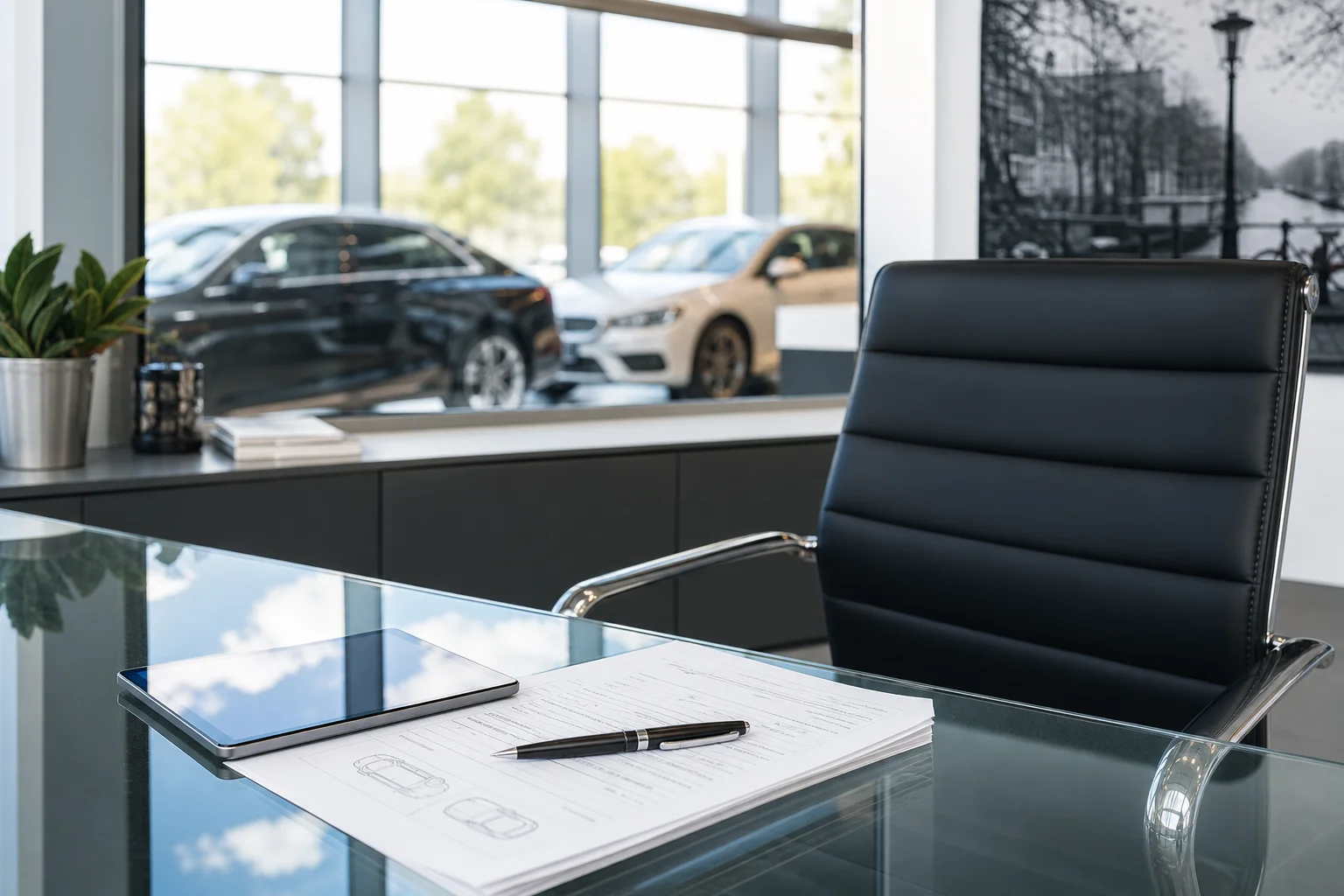 Team en bedrijf InterCar Automotive — autobedrijf Rijnsburg